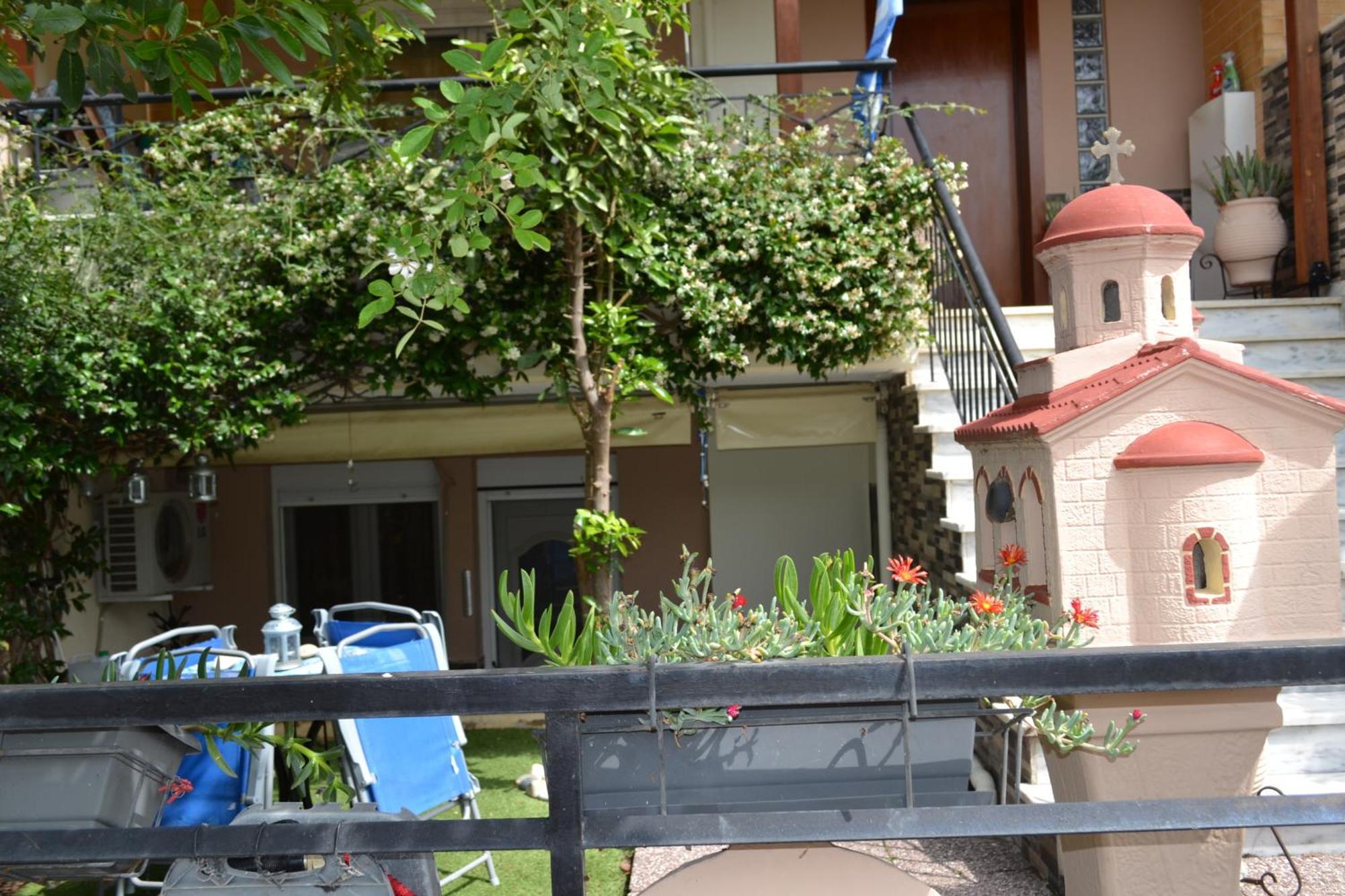Ferienwohnung Vasiliki'S Cosy House Nea Michaniona Exterior foto